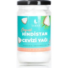 Terra Verde Organik Hindistan Cevizi Yağı 300 ml (Soğuk Sıkım)