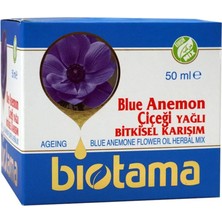 Biotama Blue Anemon Yağlı % 100 Doğal   ve   Yüz Bakım Kremi 50 ml