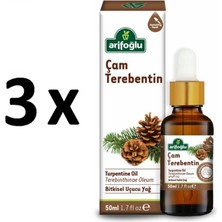 Arifoğlu 3 Adet Çam Terebentin Yağı 3 x 50