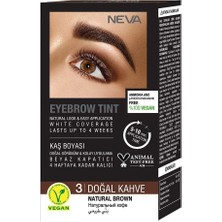 Neva Eyebrow Tınt Kaş Boyası 15ML (Vegan) 3 Doğal Kahve