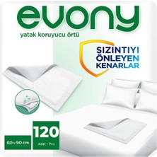 Evony Yatak Koruyucu Örtü 120 Adet