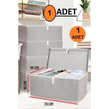 EC Shop Yegge Kapaklı Kutu Hurç Mega Boy 70*40*30* Çok Amaçlı Kutu Hurç Gri Mega+ Gri 1