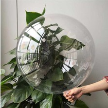 EC Shop Balon Parti 2 Adet-Şeffaf Bobo Balon Kaliteli