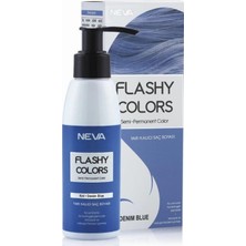 Neva Color Neva Flashy Colors Yarı Kalıcı Saç Boyası Kot - Denım Blue