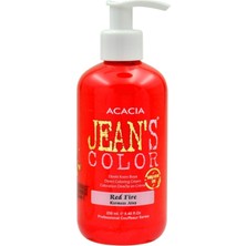 Acacia Jean's Color Kırmızı Ateş 250 Ml.red Fire Pastel Amonyaksız Balyaj Renkli Saç Boyası