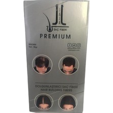 Jaja Premium Saç Dolgunlaştıran Kahve Saç Tozu Beyaz Kapatıcı Topik Jaja Brown Yoğun Keratinli Topic 50GR