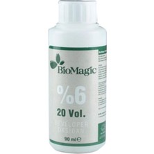 Biomagic Organik Amonyaksız Saç Boyası (Şarap Kızılı-55.55)+Oksidan (4 Adet)