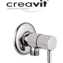Creavit JK001 Aç Kapa Ara Musluk (Krom)