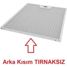 Profilo Davlumbaz Filtresi 253X300 Aspiratör Tel Filtre Ön Kısım Tek Tırnak, Arka Kısım Tırnaksız 00431222 Profilo Filtre