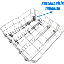 Altus Bulaşık Makinesi Alt Sepet Katlanabilir Tabaklıklı