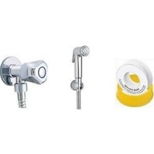 Eng Klozet Temizleme Aparatı Taharet Musluğu Teflon Bant Set