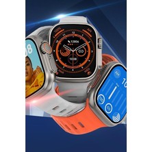 EC Shop Alysatech Apple Watch 8 Ultra Orj. Dt8 Ultra Ios ve Android Uyumlu Gerçek 49MM Suya Da Lı Dt No.1