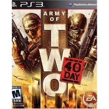 EC Shop Ea Games Army Of Two The 40 Day Ps3 Oyun Army