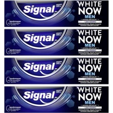 Signal White Now 75 ml Men Diş Macunu x 4 Adet
