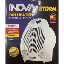 İnova Storm Fanlı Isıtıcı (Yeni Seri) Fan