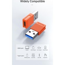 Mcdodo Yeni 3.0 USB - Type-C Konnektör Adaptörü 5gbps 3AMPER Usb-A To USB C Adaptörü - USB 3.0 Qc4.0