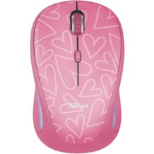 Trust Yvı-Fx Işıklı Kablosuz Mouse (22336) Pembe