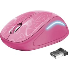 Trust Yvı-Fx Işıklı Kablosuz Mouse (22336) Pembe