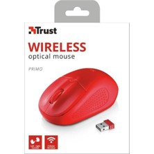 Trust Primo 20787 Kablosuz Kırmızı Mouse