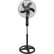 Cvs Dn 91018 Yükseklik Zamanlayıcı 3 Hız Ayarı 30° Eğilebilir 5 Pervaneli Siyah 16'' Inç Vantilatör Fan Cvs Dn