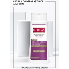 Bioblas Collagen + Keratin Çok Ince ve Hacimsiz Saçlar Için Hacim Şampuanı 360 ml