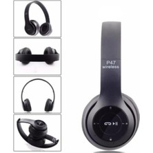 Bln P47 Wireless 5.0+Edr Bluetooth Kablosuz Mp3 Çalar Kulaklık P47