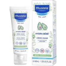 Mustela Hydra Bebe Facial Cream Nemlendirici Yüz Kremi 40 ml