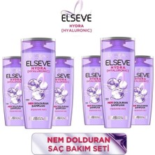 Elseve Loreal Şampuan Hydra Hyaluronıc Nem Dolduran Şampuan 390 ml x 6 Adet