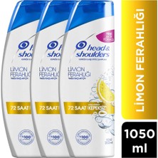 Head And Shoulders Head&Shoulders Limon Ferahlığı Şampuan 350 ml x 3 Adet