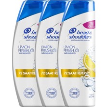 Head And Shoulders Head&Shoulders Limon Ferahlığı Şampuan 350 ml x 3 Adet