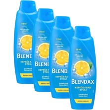 Blendax Kepeğe Karşı Etkili Limon Özlü Şampuan 4 x 470 Ml.