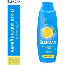 Blendax Kepeğe Karşı Etkili Limon Özlü Şampuan 4 x 470 Ml.