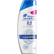 Head And Shoulders 350 Ml. 2-1 Klasik Bakım Şampuanı 72 Saat  Siz