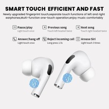 Atongm Air 9 Pro Anc Aktif Gürültü Azaltma Kablosuz Bluetooth Kulaklık, Kablosuz Şarj ile Uyumlu