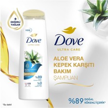 Dove Ultra Care Saç Bakım Şampuanı   Karşıtı Bakım Aloe Vera 400 ml X3 Adet