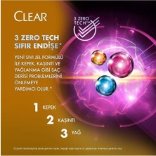 Clear Women Kepeğe Karşı Etkili Şampuan  Ne Karşı Zencefil Özü 350 ml X3 Adet