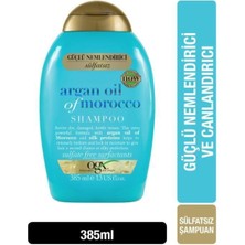 Ogx Güçlü Nemlendirici ve Canlandırıcı Argan Oil Of Morocco Sülfatsız Şampuan 385ML
