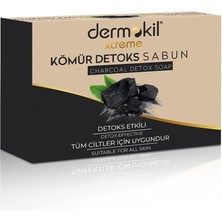 Dermokil Kömürlü Detoks Doğal Katı Sabun 100GR