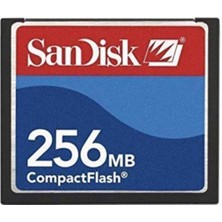 Ars Sandisk Compact Flash 256 MB Cf Hafıza Kartı
