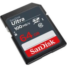 Sandisk Ultra 64GB 100MB/S Sdxc Hafıza Kartı SDSDUNR-064G-GN3IN