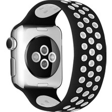 Tstore Apple Watch 38MM Ayarlı Delikli Silikon Kordon