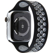 Tstore Apple Watch 38MM Ayarlı Delikli Silikon Kordon