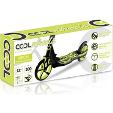 Cool Wheels 12 Yaş ve Üzeri Katlanabilir Neon Scooter