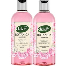 Dalan Duş Jeli Botanica Şakayık Kokulu 500 ml x 2 Adet