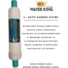 EC Shop Waterking Tüm Kapalı Kasa Su Arıtma Cihazları Için Inline 6'lı 12'' Filtre Seti Mineral 6lı