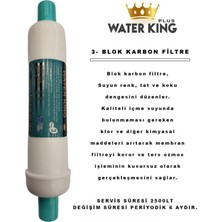 EC Shop Waterking Tüm Kapalı Kasa Su Arıtma Cihazları Için Inline 6'lı 12'' Filtre Seti Mineral 6lı