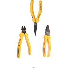 Fulaz Üçlü Set Kargaburun. Pense. Yan Keski.