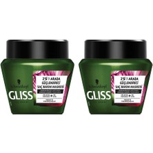 Gliss Bio-Tech Saç Bakım Maskesi 300 ml 2'li