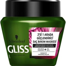 Gliss Bio-Tech Saç Bakım Maskesi 300 ml 2'li