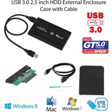 Oem 2.5 HDD Kutusu USB 3.0 Harddisk Kutusu - Micro USB 3.0 Giriş